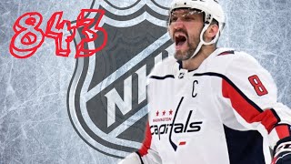 Александр Овечкин 21 (843) шайба сезона НХЛ 2023/24 (Калгари 19.03.2024)