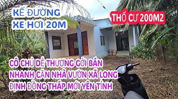MS:25149 Cần chuyển nhượng nhà vườn cực thoải mái rộng rãi - Thổ cư 200m2 kế ôtô 20m. 