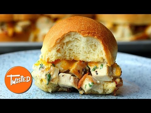 How To Make Chicken And Bacon Ranch Sliders | Twisted