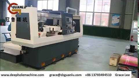 Deep hole drilling machine  / Gun Drilling Machine with four spindles