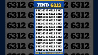 🧠 Only Sharp Minds Spot This Fast!#BrainPower #HiddenOdd #FocusGame Wealth