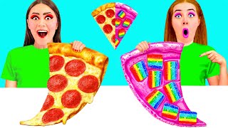 تحدي تزيين البيتزا | مواقف مضحكة Fun Challenge