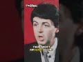 Paul McCartney (1979): "Record companies hate when I say this..." #shorts #thebeatles