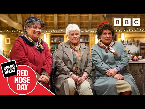 Download French & Saunders and Dame Judi Dench visit The Repair Shop 😲😍 Red Nose Day: Comic Relief 2022 🔴 BBC