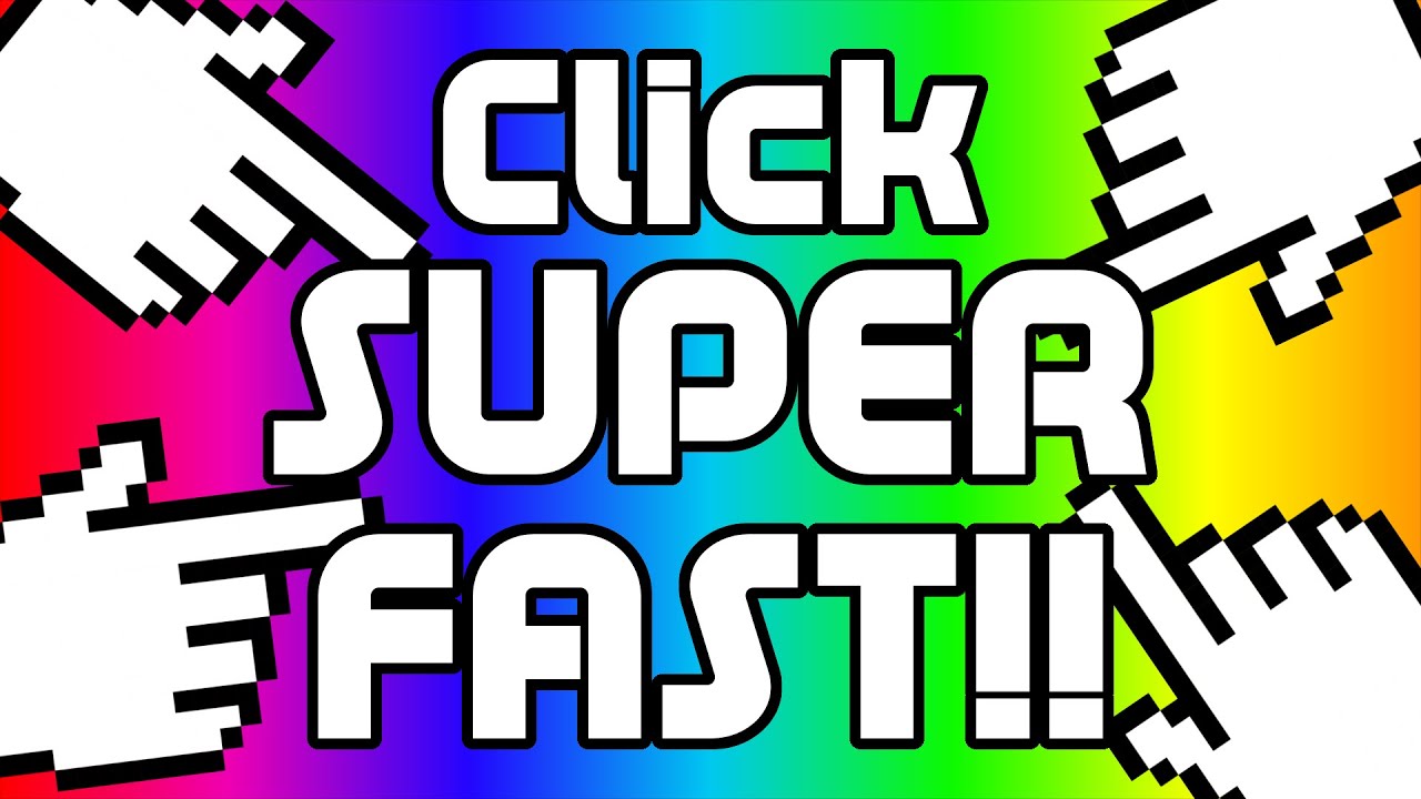 How to Click Super Fast (Using Software) 