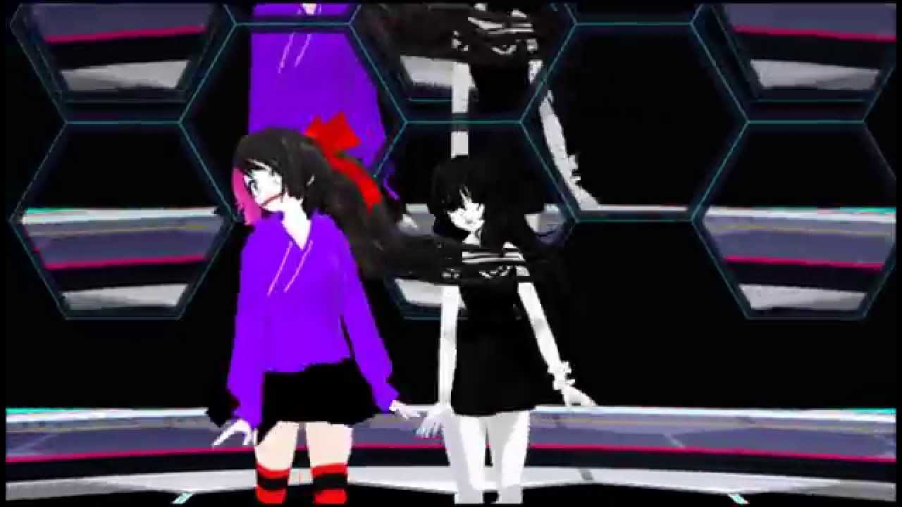 MMD Ten Faced [Nina and Jane The Killer]