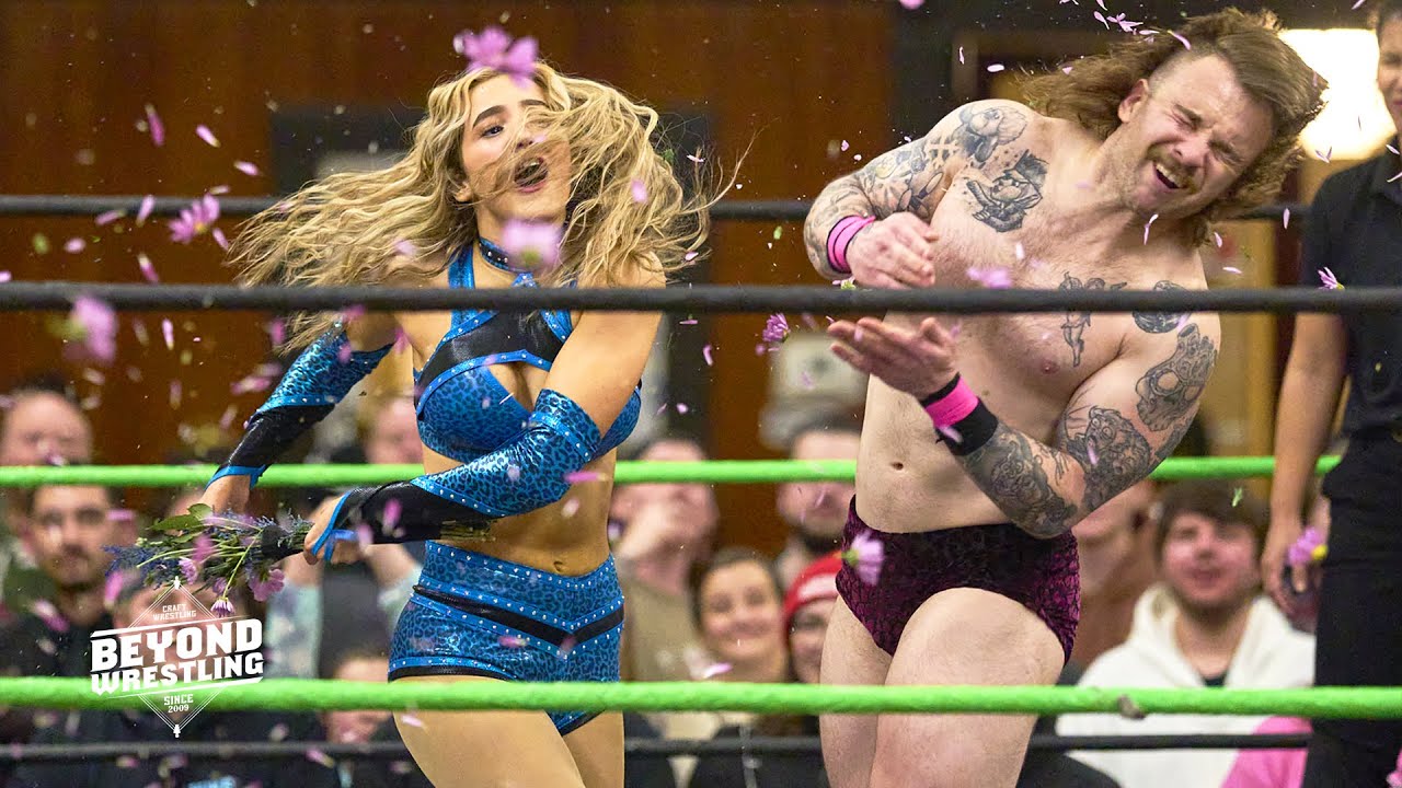 [Free Match] Zayda Steel v Love Doug | Beyond Wrestling (Intergender, Mixed, MLW, Major League, WTF)