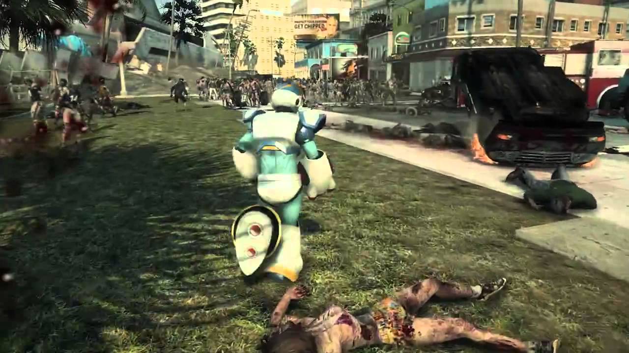 Dead Rising 3 (Mega Man X Outfit and X Blaster)