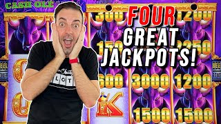 4 Great JACKPOTS ⫸My BEST Wins at MGM Grand Detroit