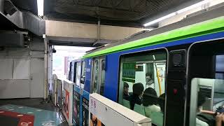 【東京モノレール】東京モノレール10000形10011編成　浜松町駅発車