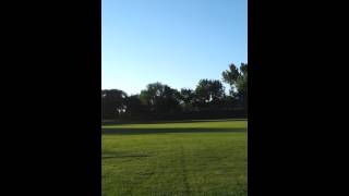 R/C Super Cub 1st Landing Fail