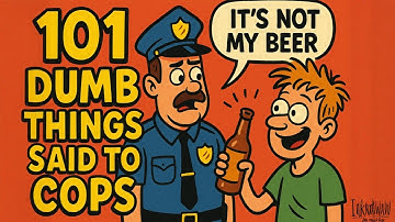 101 RIDICULOUSLY HILARIOUS EXCUSES TO COPS