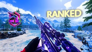 This is what an IRIDESCENT sniper looks like in MW2 RANKED