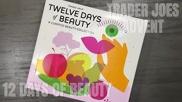 Trader Joe’s 12 Days Of Beauty Advent Calendar 2025