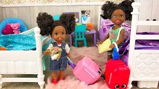 Barbie Sisters Sleepover - Elli's First Night Away From Home! | Naiah and Elli Doll Show Ep. 18 Barbie Sisters Sleepover - Elli's First Night Away From Home! | Naiah and Elli Doll Show Ep. 18