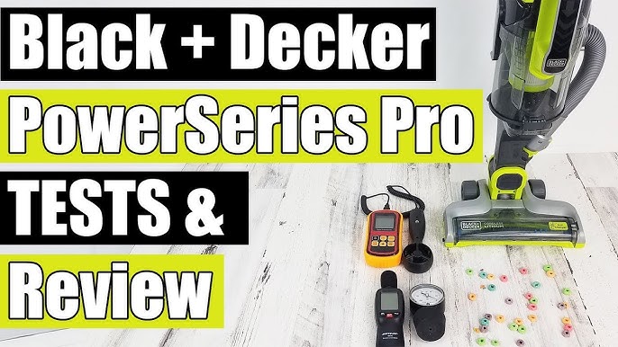 IHHS 2016, Black + Decker Swivel Lite Upright Vacuums