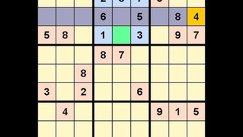 How to Solve New York Times Sudoku Hard December 18, 2021