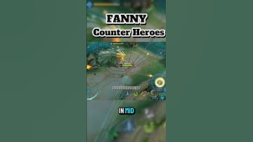 HOOOP!! HEROES THAT COUNTER FANNY #fypシ゚viral #mlbbshorts #mlbbtricks #mlbbhighlights #fannyvideo