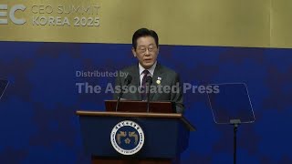 South Korea's Lee warns against protectionism in speech to APEC summit