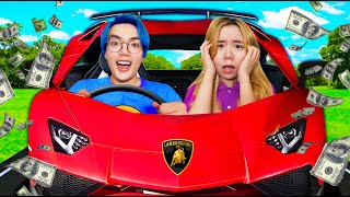 CHALLENGE SURVIVAL INSIDE LAMBORGHINI | PHONG CAN VLOG