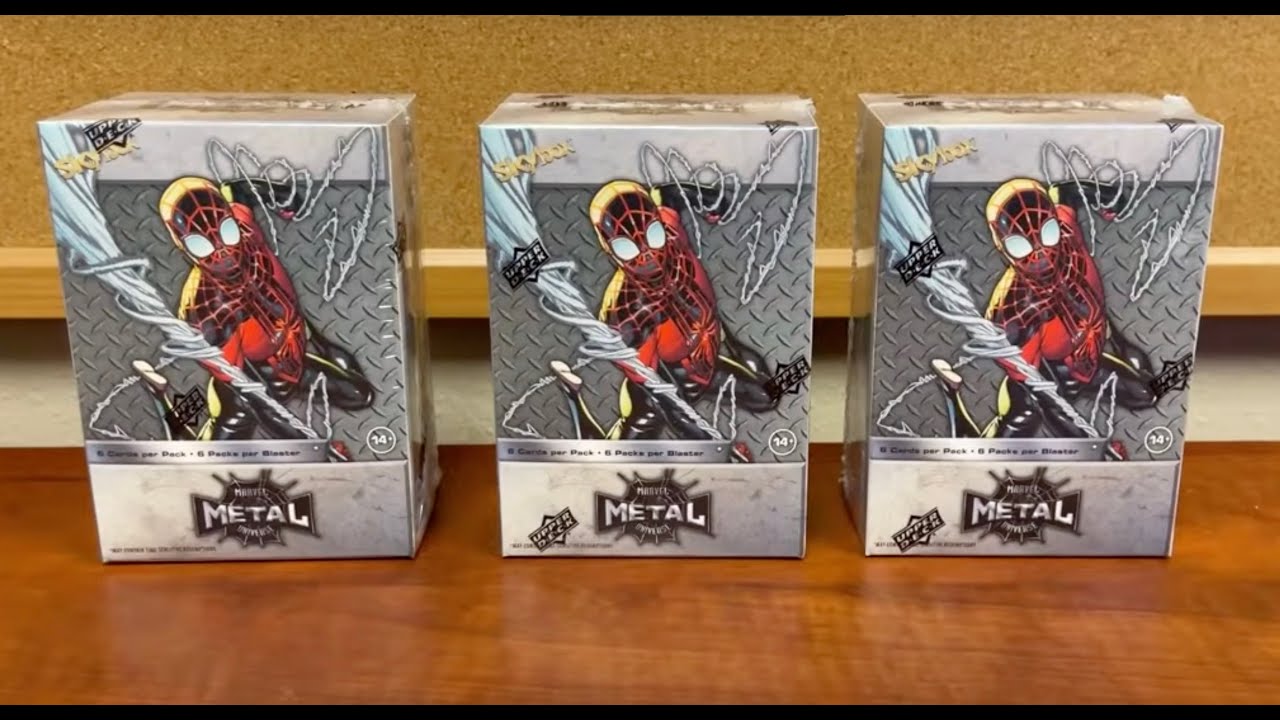 2021 Marvel Metal Universe Blaster Box Opening Preview - Skybox - Daily Bugle Booklet Hit!