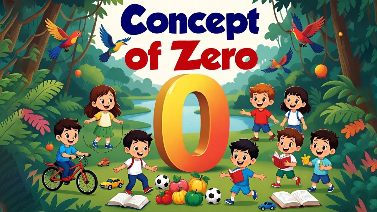 Content Zero Math Concept of Zero (0) | Early Mathematics Step 2 | Preschool | Azad ...