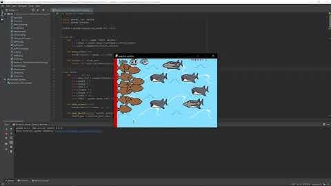 Sharks vs  Ocean Game of the Year Python PyGame