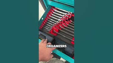 Satisfying Feeling of Opening a Perfectly Organized Wrench Drawer? 😌🔧 📹1320turley #DrawerPro