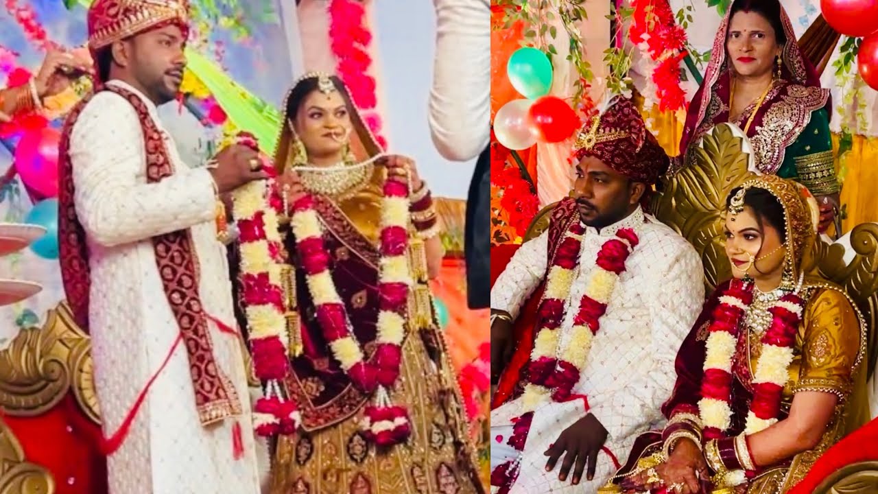 आ गए बाराती बारात लेके💃जयमाला डांस मस्ती धमाल❤️Kese Kiya Gaya Swagat Sabka💕