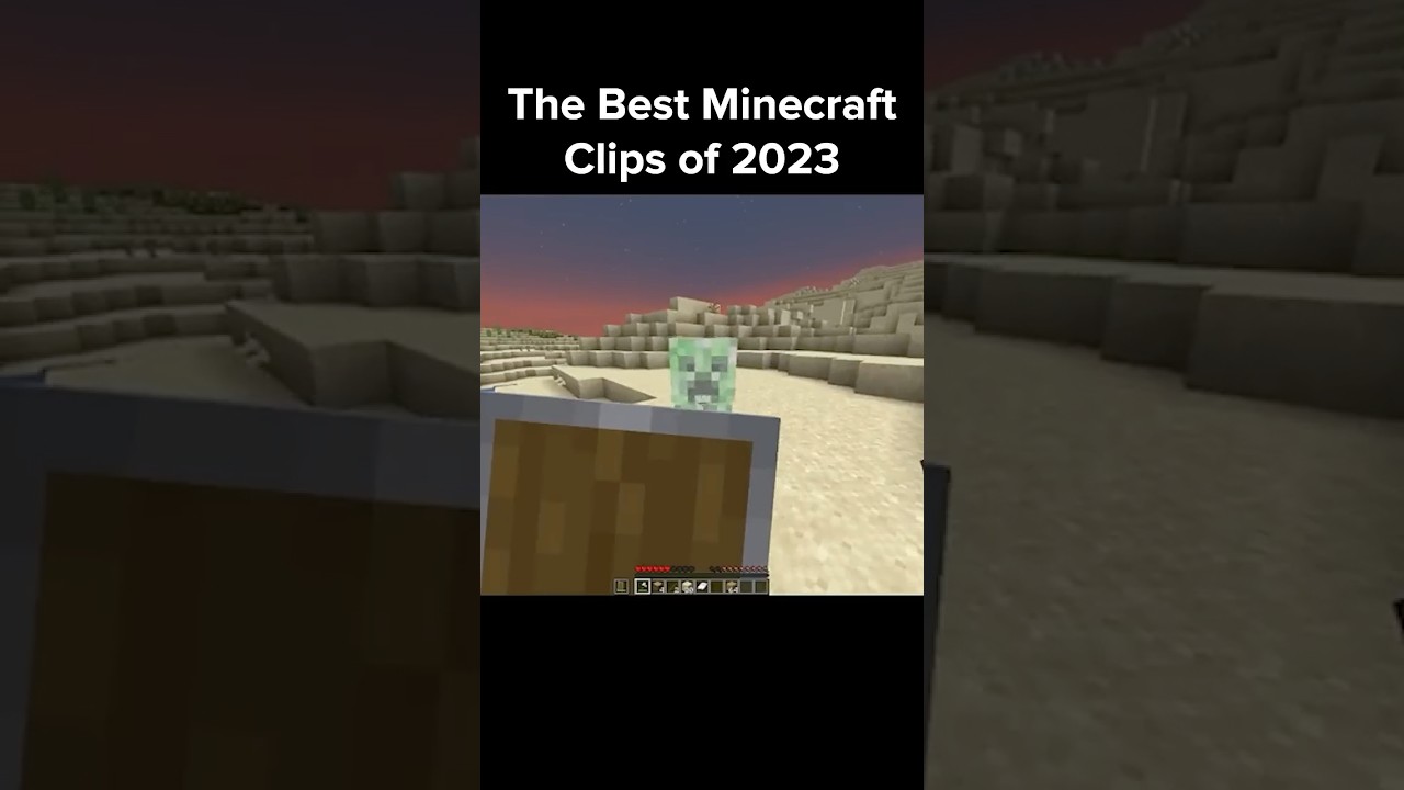 The Funniest Minecraft Clips of 2023...