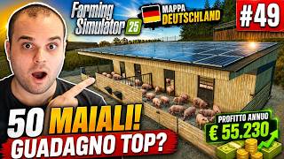 Prendo 50 Maiali E Faccio I Conti Del Profitto - #49 Farming Simulator 25 Deutschland