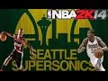 NBA 2K14 MyGM - Seattle SuperSonics Home Opener vs Portland Trail Blazers Ep. 4