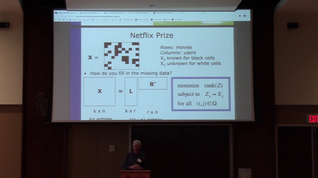 Optimization - Stephen Wright - YouTube