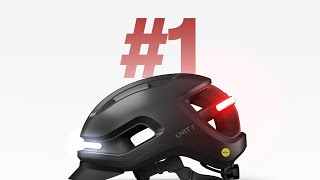 UNIT 1 Aura Hybrid Smart Bike Helmet 🚴♀️ MIPS, LED Lights & Crash Alert App!