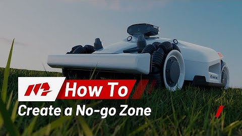 How to Create a No Go Zone with LUBA 2 AWD?