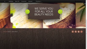 Beauty Salon Website Template