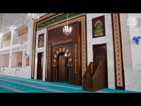 محراب و منبر و أبواب القرطبية أرديكو بمسجد سيدي عامر ولاية المسيلة