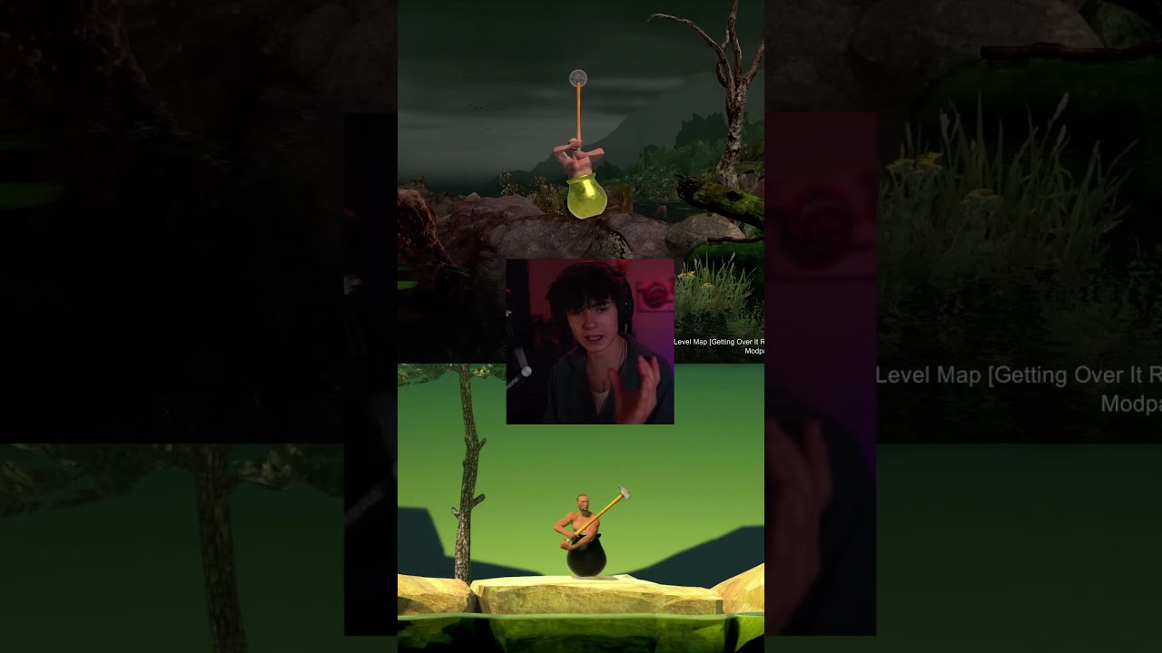 I Decided to Revisit GETTING OVER IT in 2024... #gettingoverit #modded #funnymoments #gaming