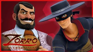 Malapensa tiende una trampa a Zorro | ZORRO, El Héroe Enmascarado