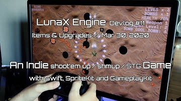 Indie Shmup Game Devlog #11 - Items & Upgrades
