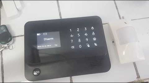 G90B wifi alarm  how to add detectors