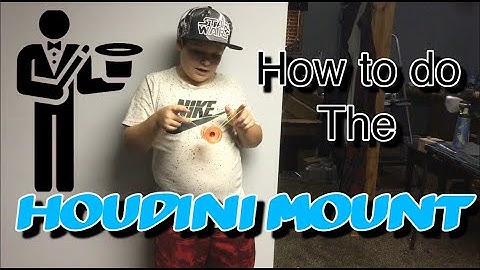 How to do the Houdini Mount yoyo trick | tutorial