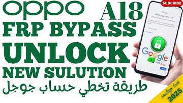 Oppo A18 Frp bypass Android 15 | *#899*  New Update 2025 No Pc