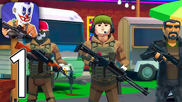 Polygon Arena: Online Shooter - Gameplay Walkthrough Part 1 - Intro & Tutorial (iOS, Android)