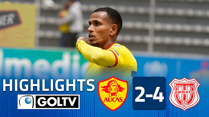 Aucas 2 - 4 Técnico Universitario | HIGHLIGHTS | Liga Pro Ecuador
