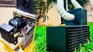 I MADE A 2-IN-1 PORTABLE AIR CONDITIONER / REFRIGERATOR by TheHackLife 145,027 views 1 year ago 8 minutes, 10 seconds