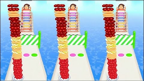 Pancake Run Gameplay Walkthrough All Levels Mobile Android Ios Gameplay New Update #12