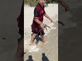 Olha o carangueijo que achei na praia🦀