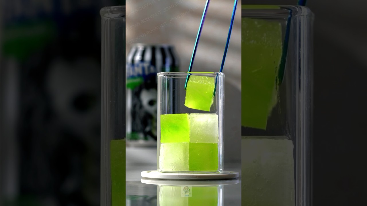 Lychee Apple Drink Homemade Recipe ASMR 