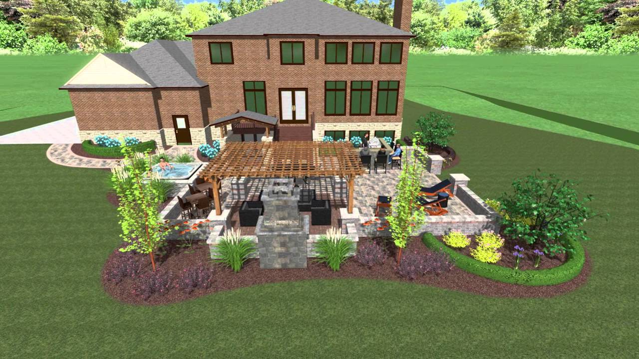 SHERWOOD LANDSCAPE 2062 Landscape Design Ideas in Michigan YouTube